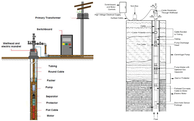 Electrical submersible pumps